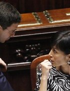 Italo Bocchino e Mara carfagna 