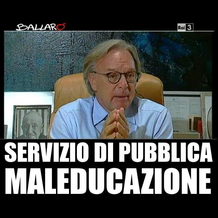 SERVIZIO DI PUBBLICA MALEDUCAZIONE