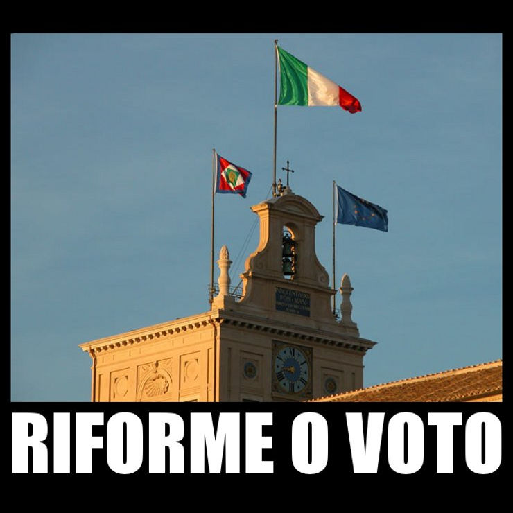 RIFORME O VOTO